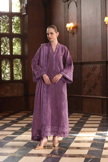 Noor by Saadia Asad | Winter Pashmina 25 | Serenity - Aqsa Fabrics