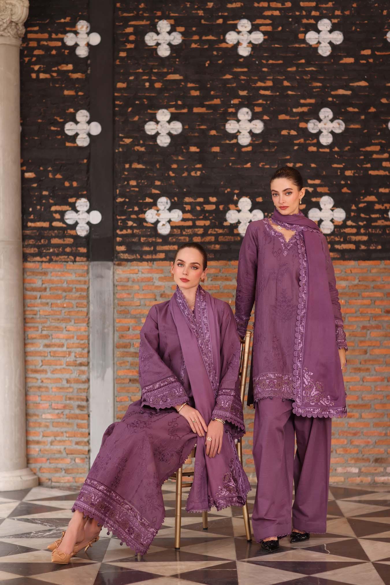Noor by Saadia Asad | Winter Pashmina 25 | Serenity - Aqsa Fabrics
