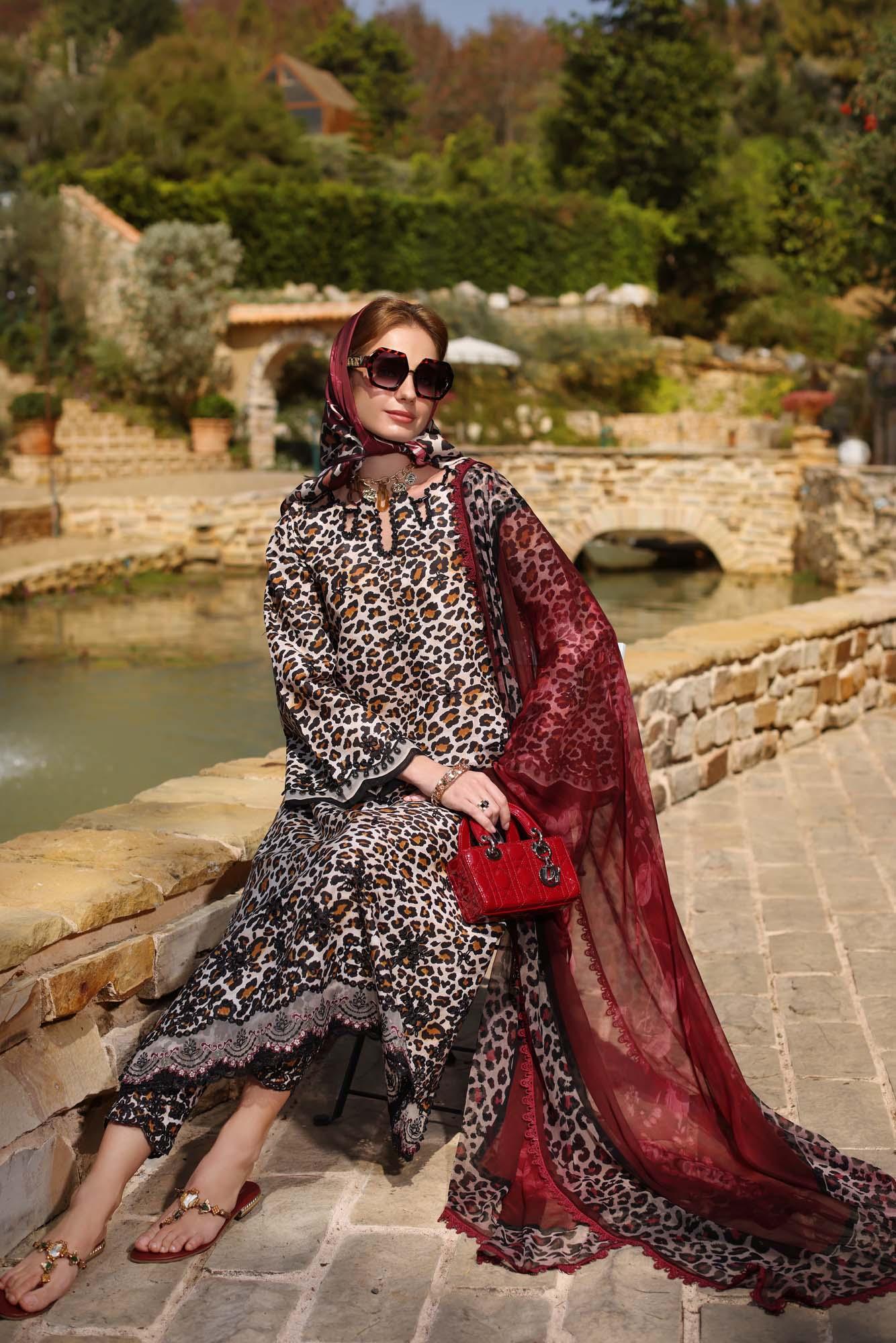Noor by Saadia Asad | Luxe Chikankari 25 | D2-B - Aqsa Fabrics