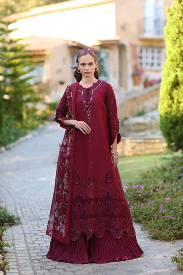 Noor by Saadia Asad | Luxe Chikankari 25 | D6-A - Aqsa Fabrics