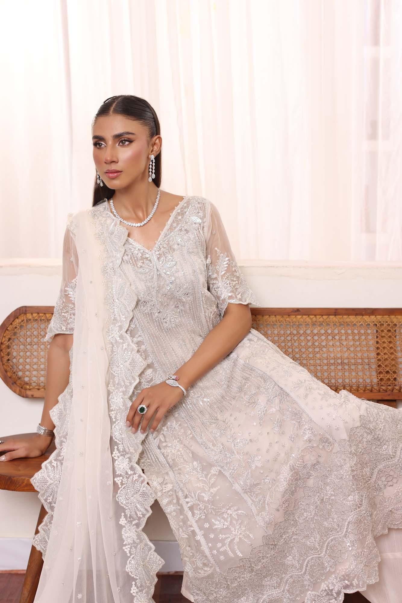 Noor by Saadia Asad | Noor Chiffon De Luxe | D5 - Aqsa Fabrics