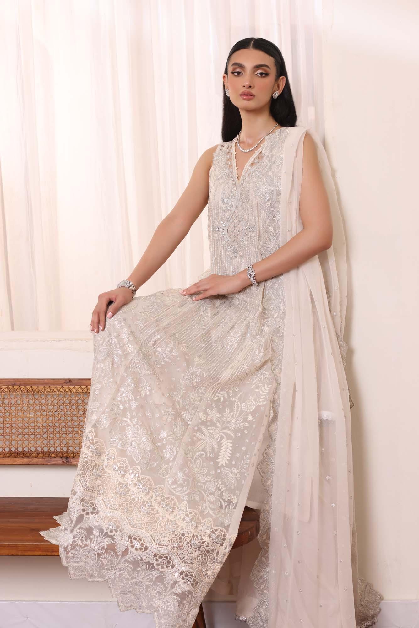 Noor by Saadia Asad | Noor Chiffon De Luxe | D5 - Aqsa Fabrics