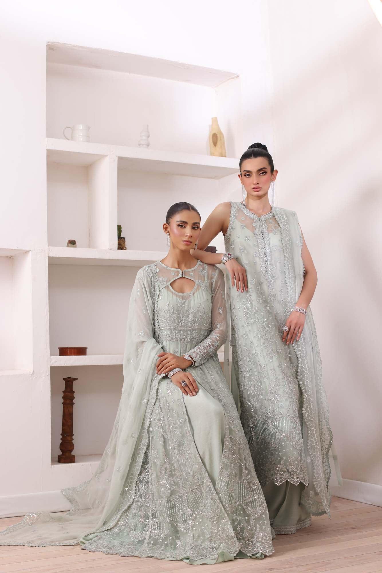 Noor by Saadia Asad | Noor Chiffon De Luxe | D8 - Aqsa Fabrics