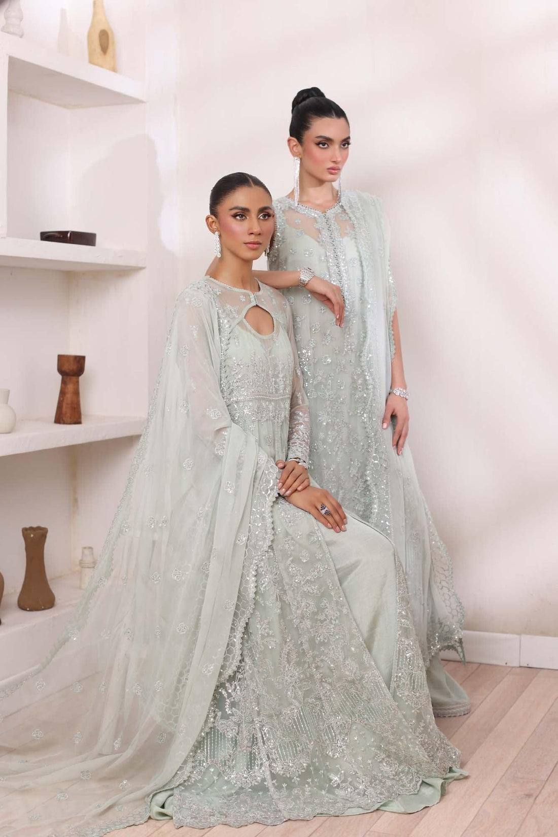 Noor by Saadia Asad | Noor Chiffon De Luxe | D8 - Aqsa Fabrics