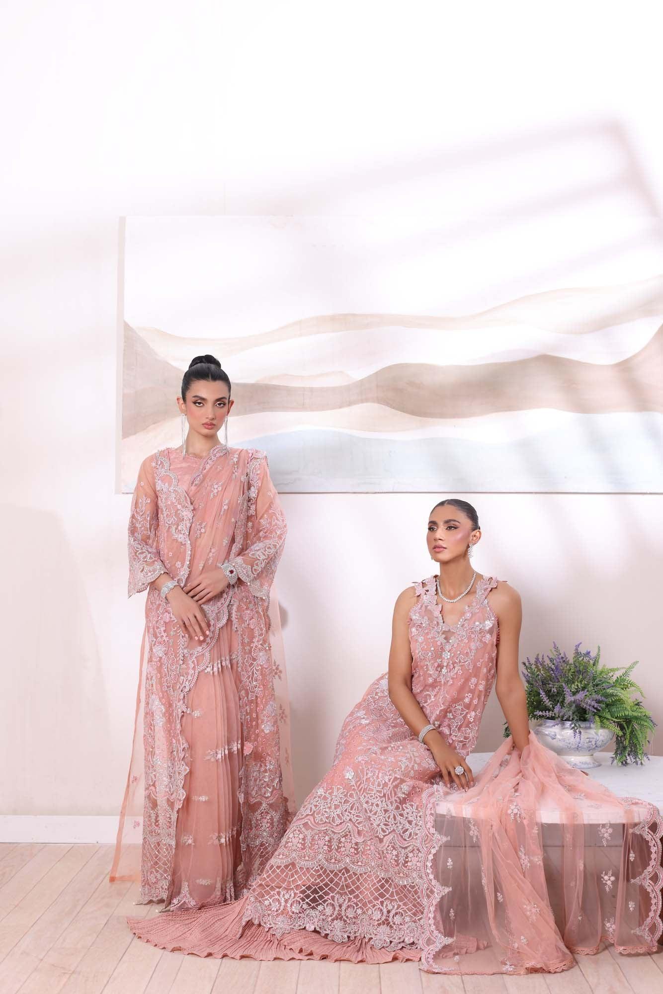 Noor by Saadia Asad | Noor Chiffon De Luxe | D6 - Aqsa Fabrics
