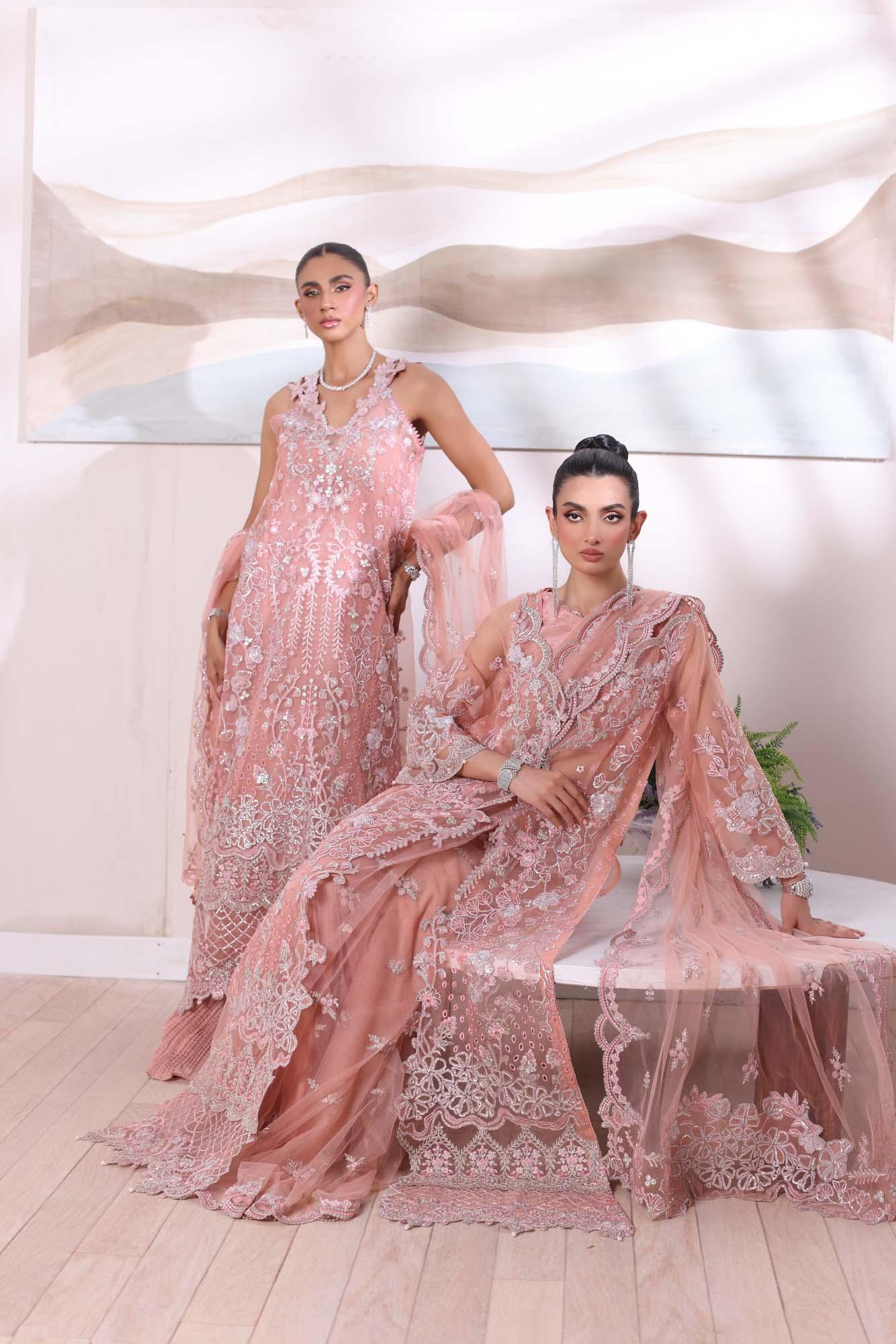 Noor by Saadia Asad | Noor Chiffon De Luxe | D6 - Aqsa Fabrics