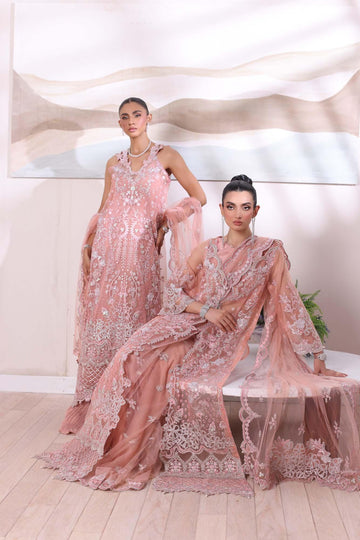 Noor by Saadia Asad | Noor Chiffon De Luxe | D6 - Aqsa Fabrics