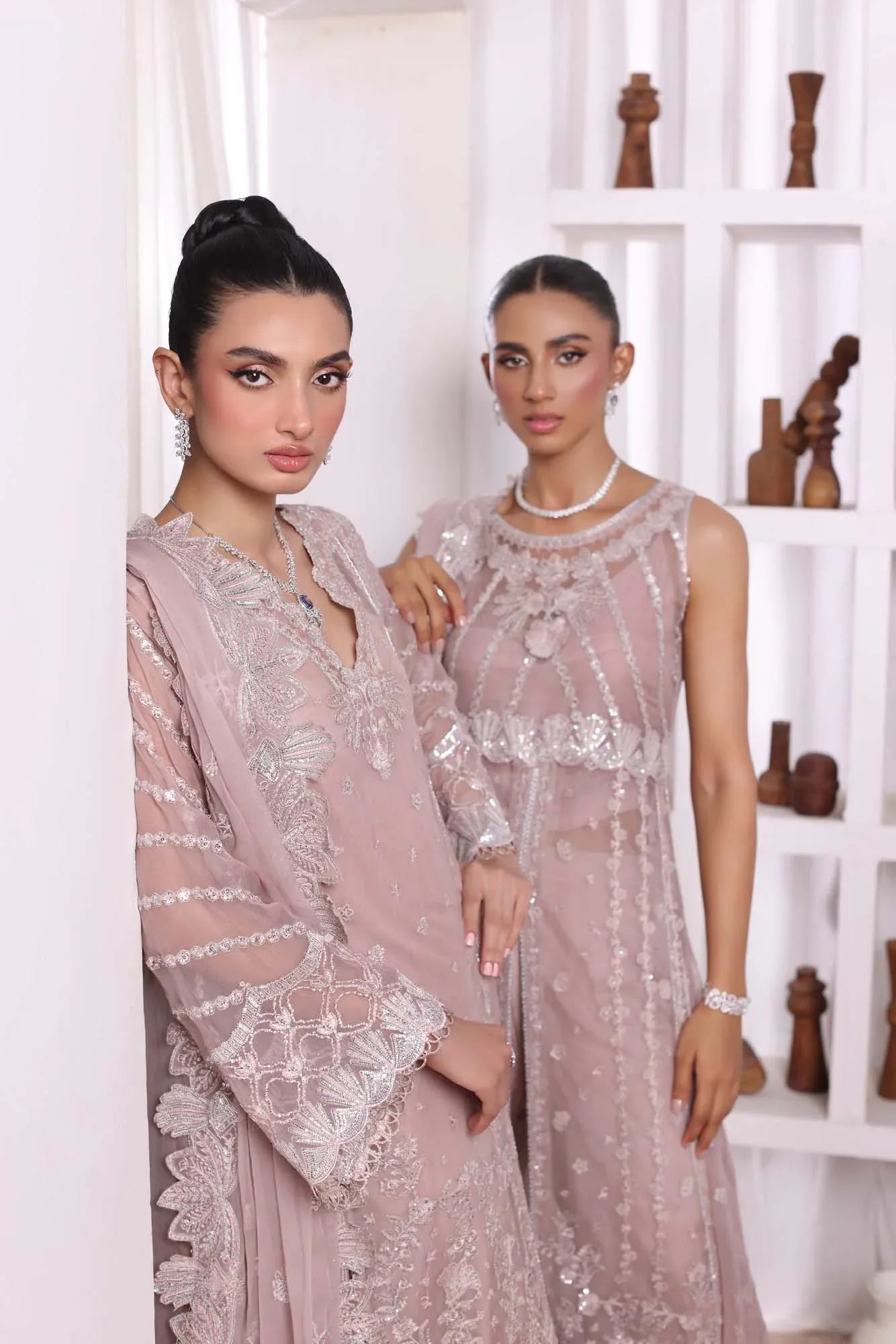 Noor by Saadia Asad | Noor Chiffon De Luxe | D3 - Aqsa Fabrics