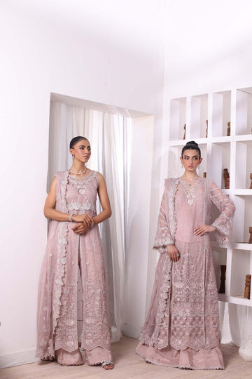 Noor by Saadia Asad | Noor Chiffon De Luxe | D3 - Aqsa Fabrics