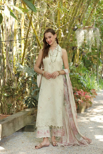 Noor by Saadia Asad | Eid Luxe Printedkari | D5-B - Aqsa Fabrics