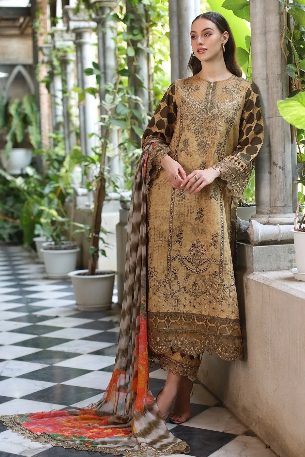 Charizma | Miraas Lawn |CMR5-05 - Aqsa Fabrics