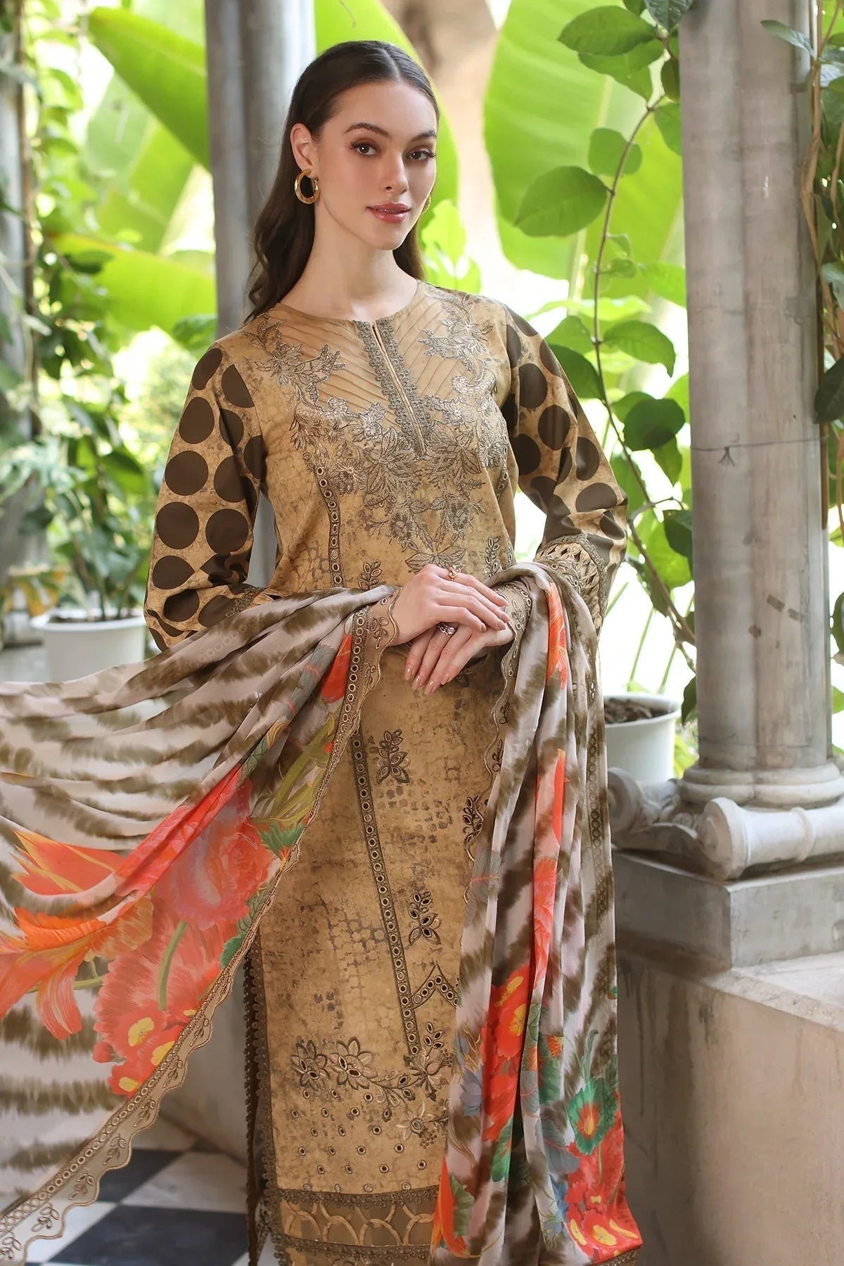 Charizma | Miraas Lawn |CMR5-05 - Aqsa Fabrics