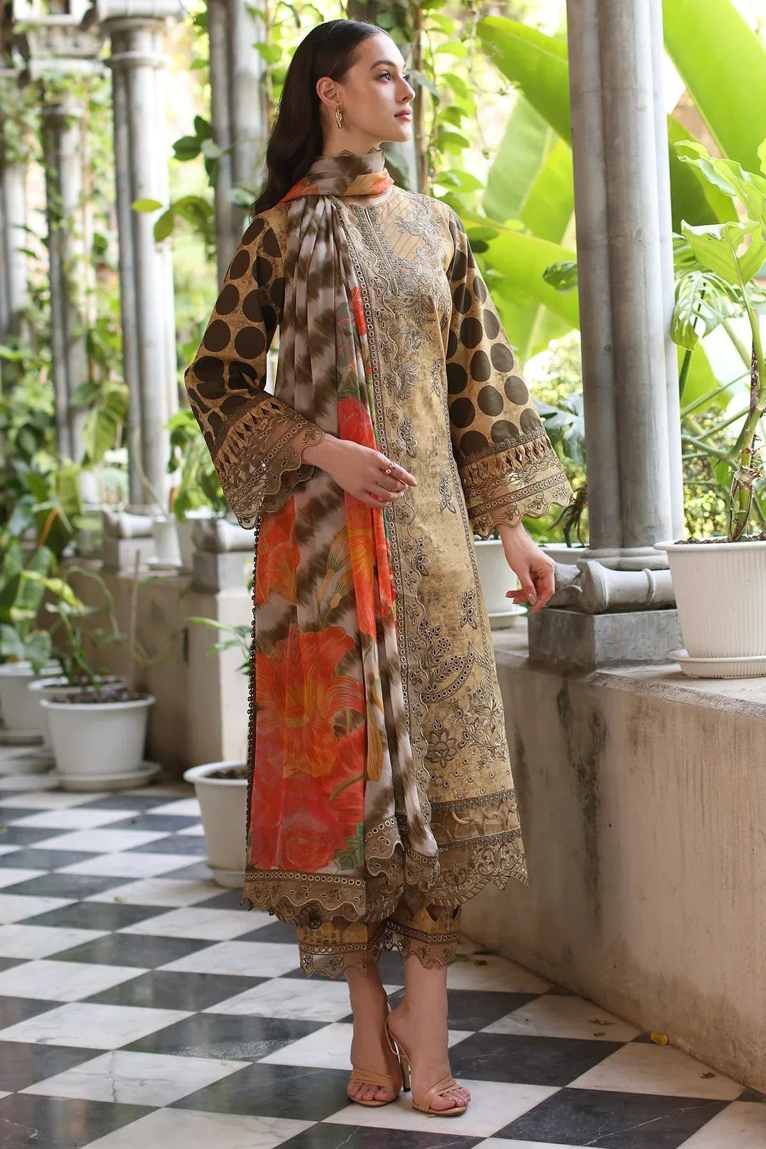 Charizma | Miraas Lawn |CMR5-05 - Aqsa Fabrics