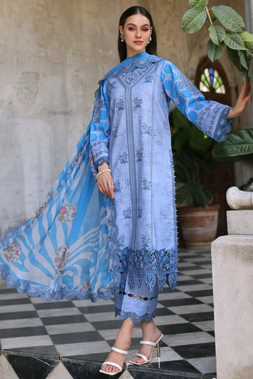 Charizma | Miraas Lawn | CMR5-03 - Aqsa Fabrics