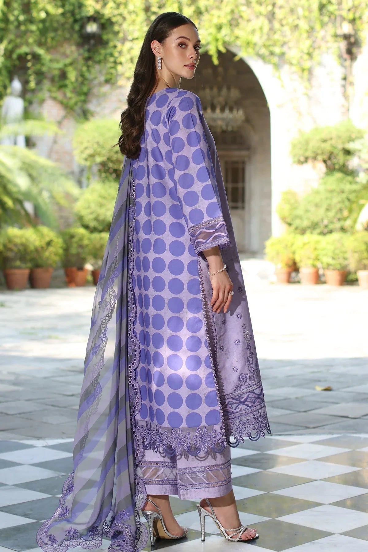 Charizma | Miraas Lawn | CMR5-06 - Aqsa Fabrics