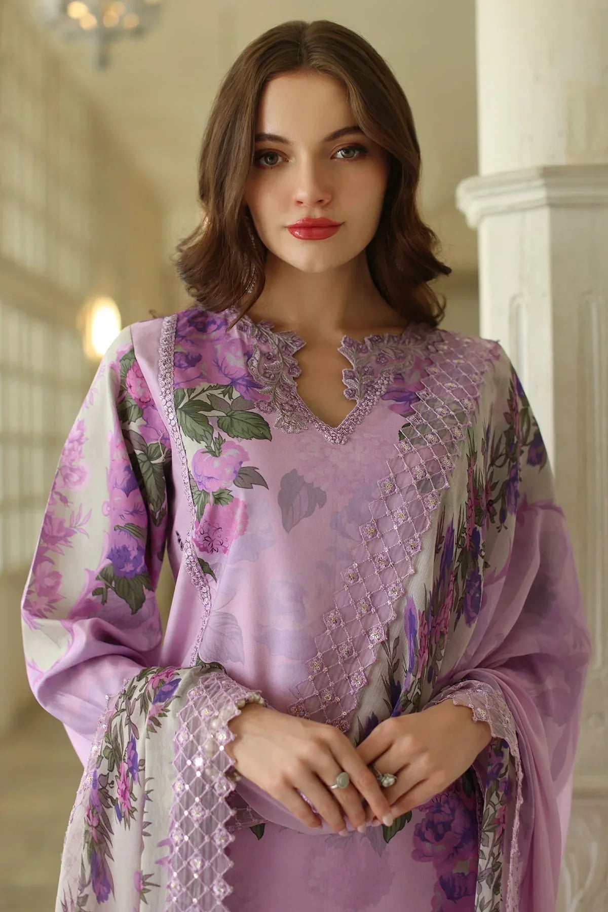 Charizma | Aniq Lawn Collection | AN5-03 - Aqsa Fabrics