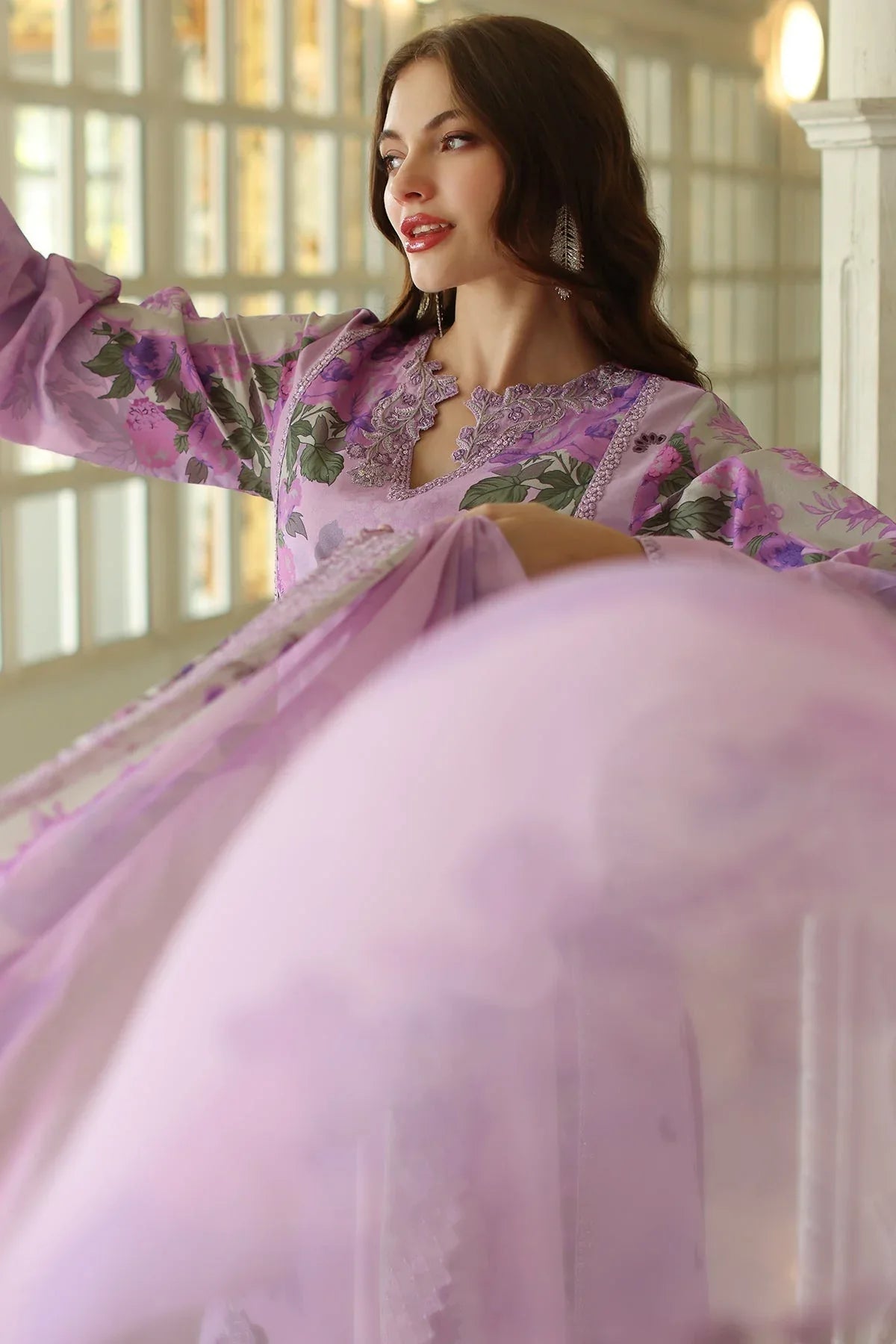 Charizma | Aniq Lawn Collection | AN5-03 - Aqsa Fabrics