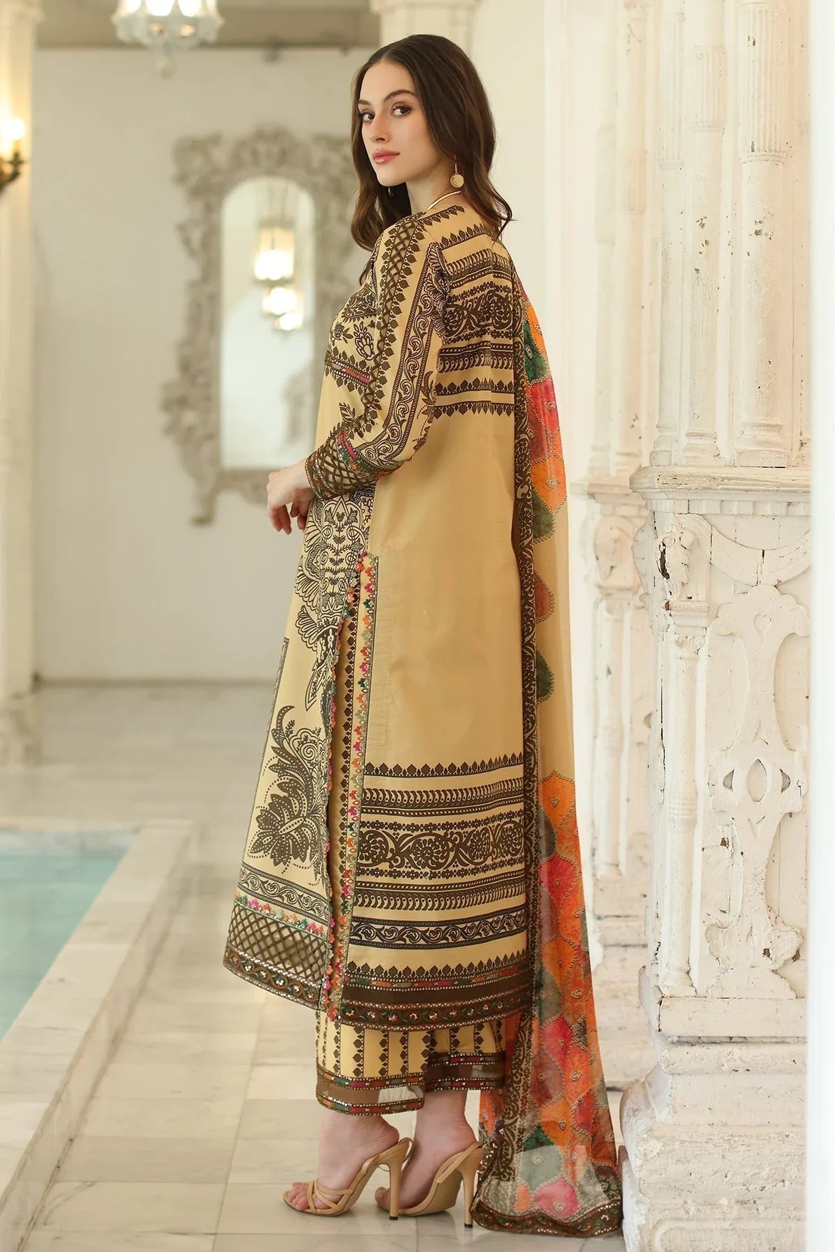Charizma | Aniq Lawn Collection | AN5-04 - Aqsa Fabrics
