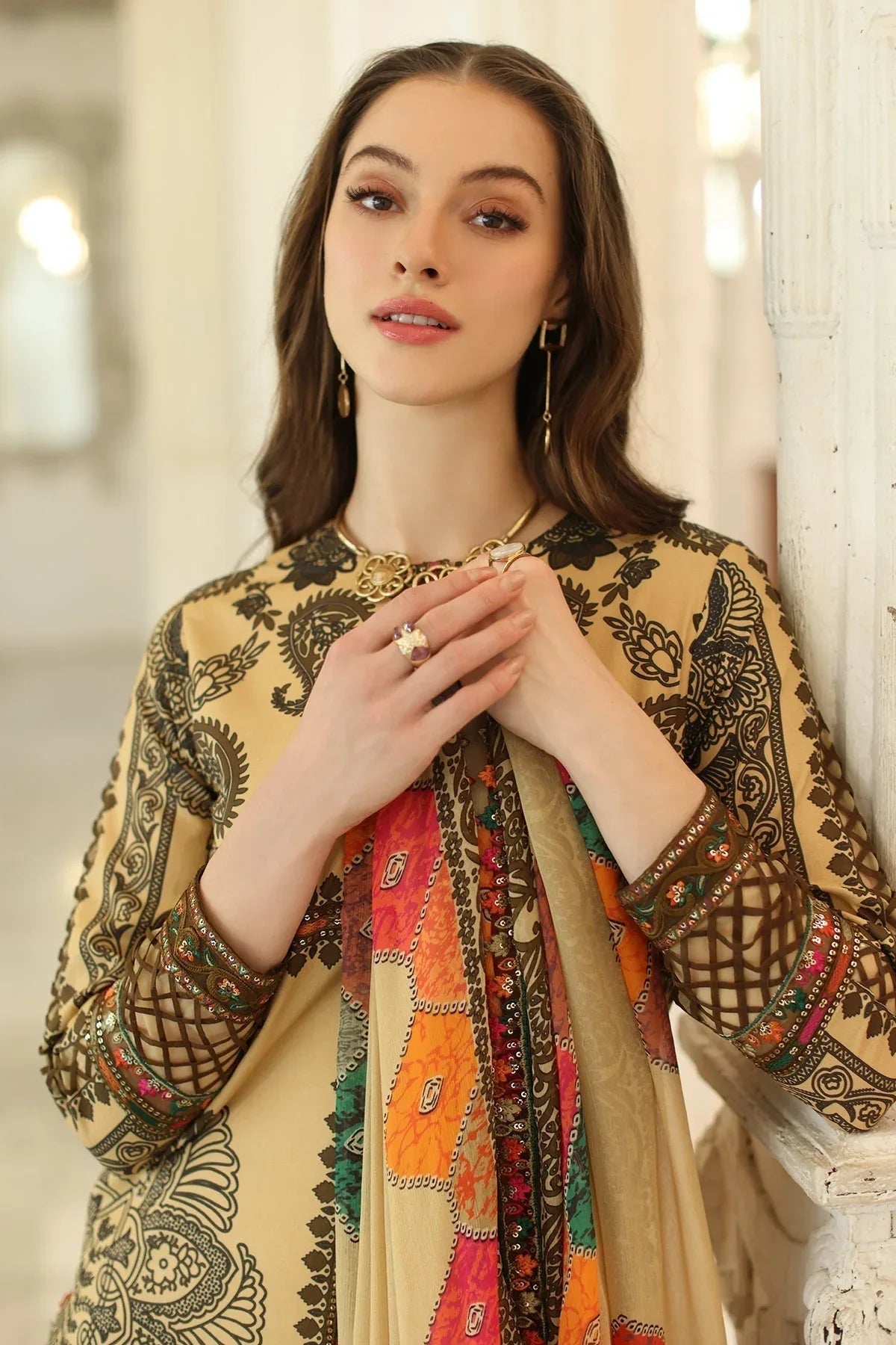 Charizma | Aniq Lawn Collection | AN5-04 - Aqsa Fabrics