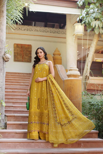 Noor by Saadia Asad | Eid Luxury Laserkari 25 | D5-A - Aqsa Fabrics