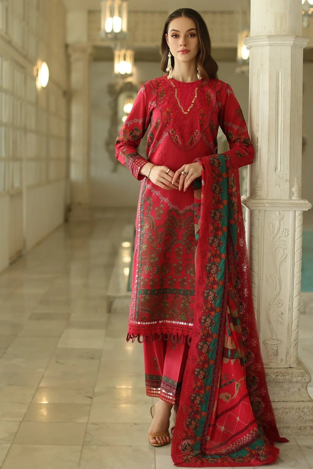 Charizma | Aniq Lawn Collection | AN5-05 - Aqsa Fabrics