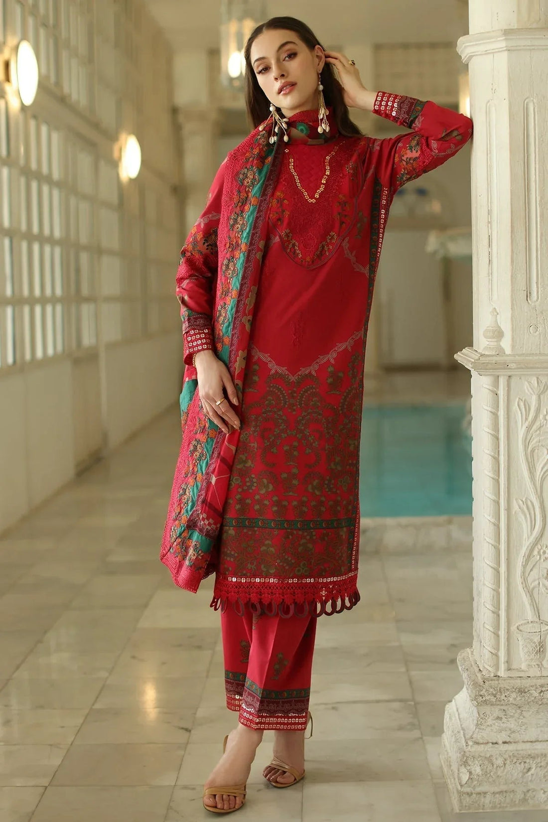 Charizma | Aniq Lawn Collection | AN5-05 - Aqsa Fabrics