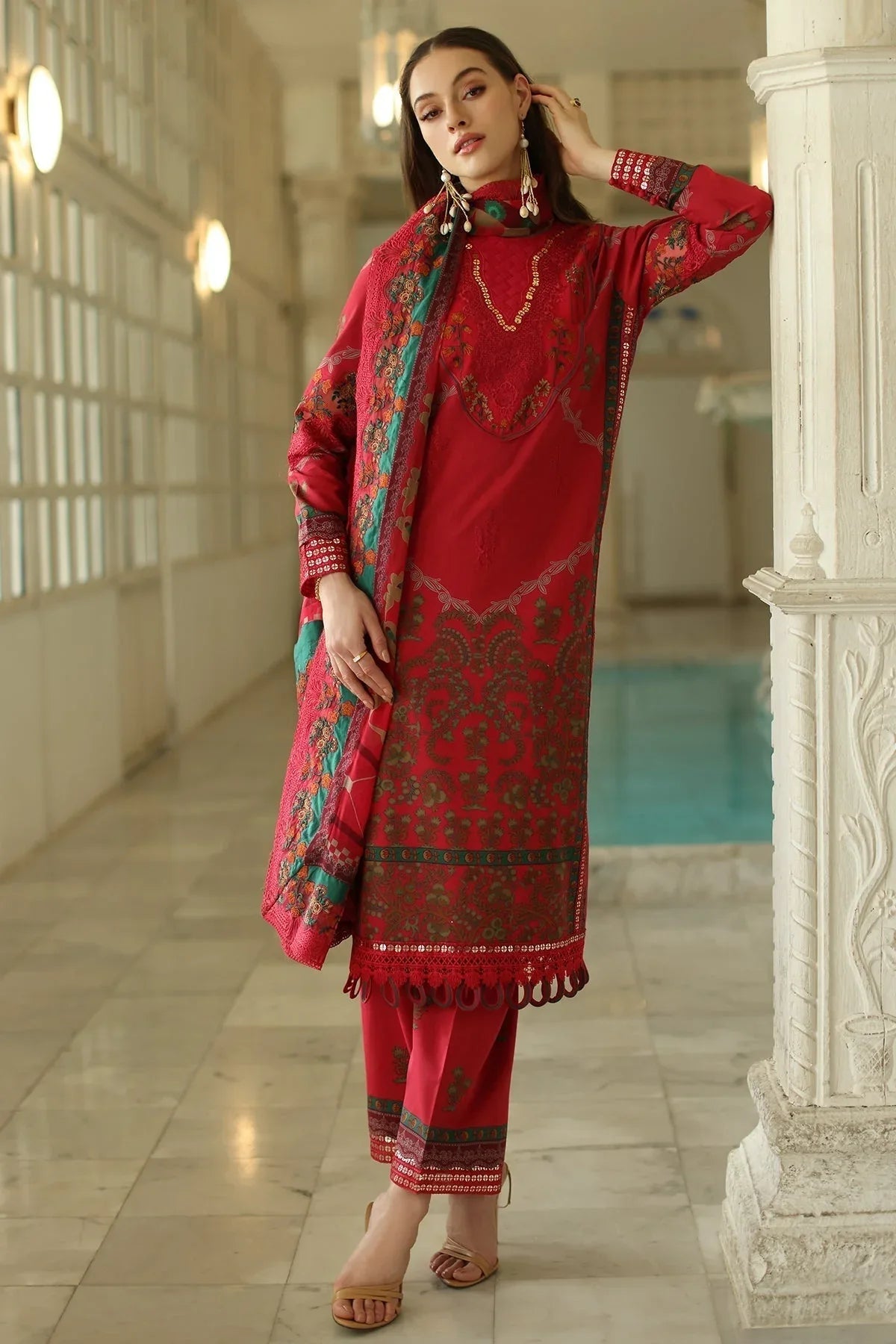 Charizma | Aniq Lawn Collection | AN5-05 - Aqsa Fabrics