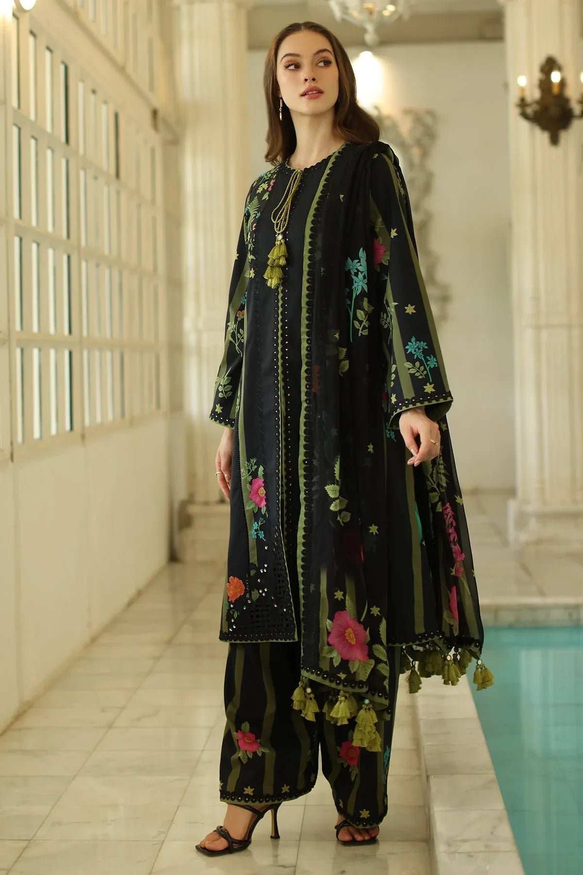 Charizma | Aniq Lawn Collection | AN5-07 - Aqsa Fabrics