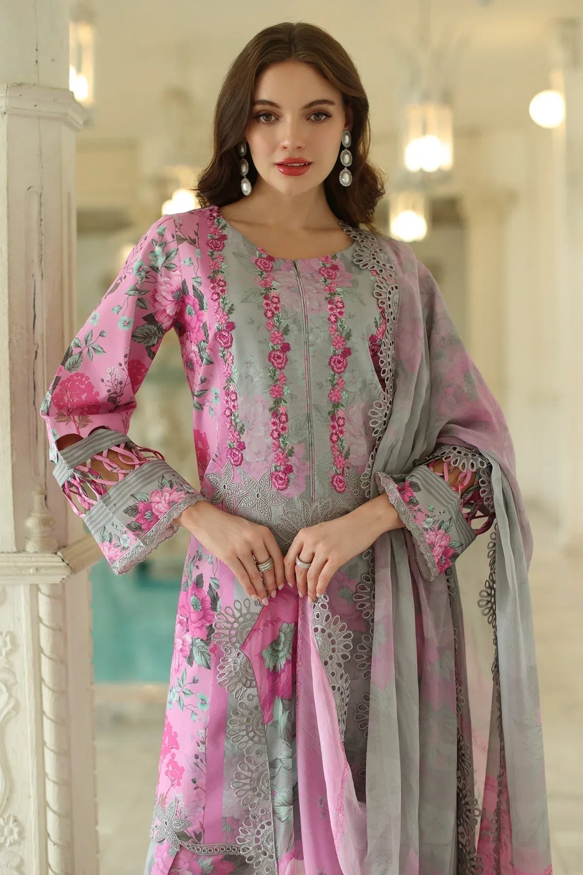 Charizma | Aniq Lawn Collection | AN5-06 - Aqsa Fabrics