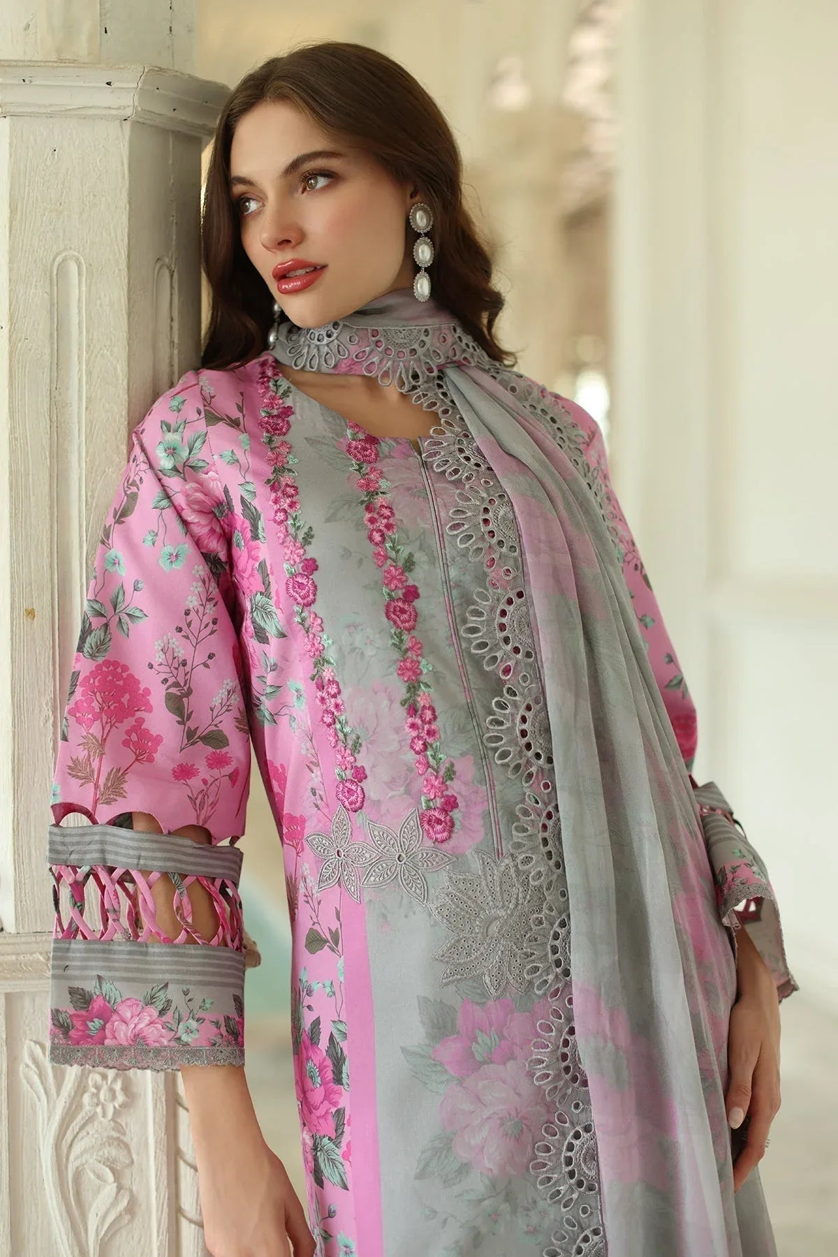 Charizma | Aniq Lawn Collection | AN5-06 - Aqsa Fabrics