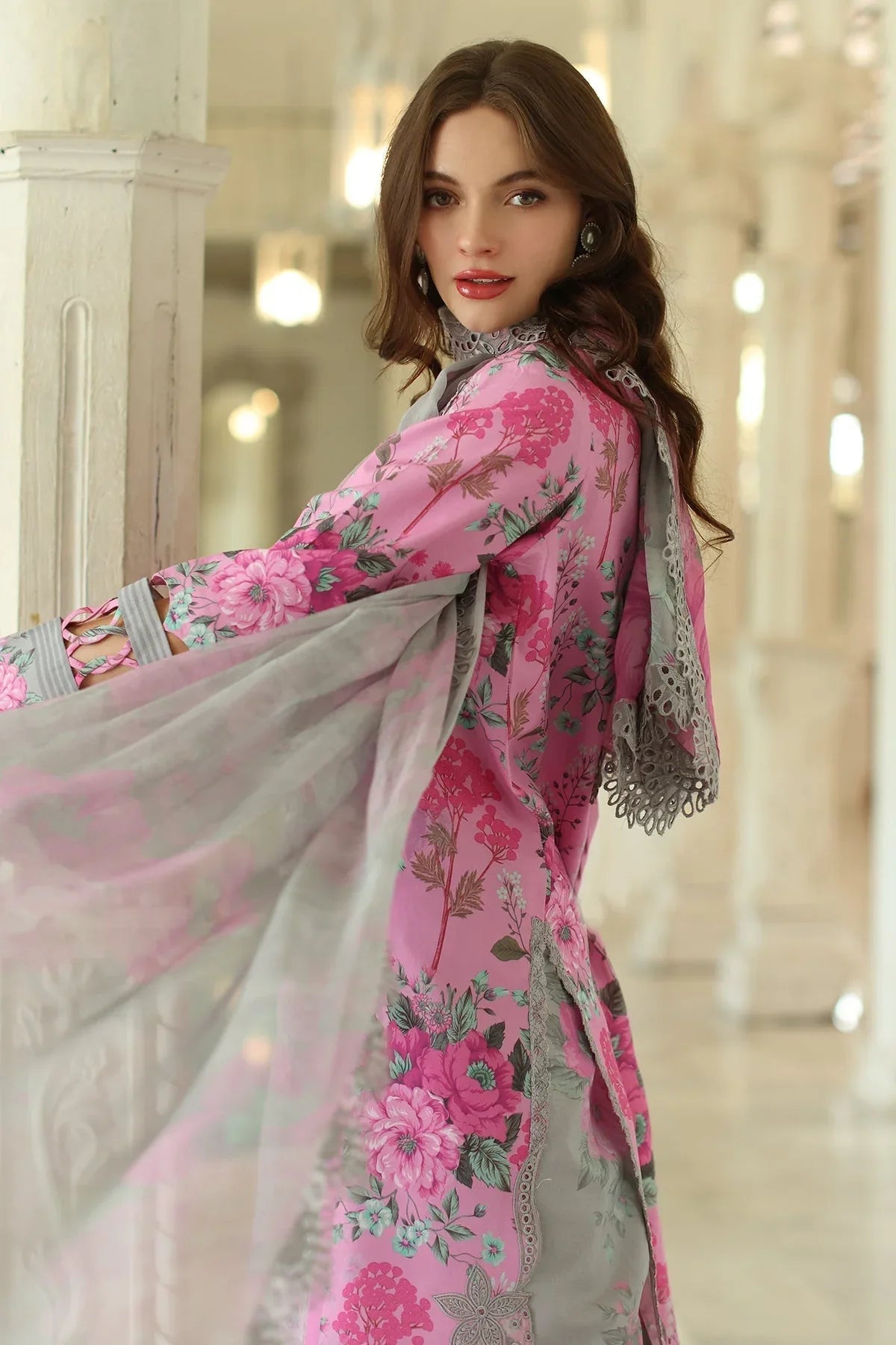 Charizma | Aniq Lawn Collection | AN5-06 - Aqsa Fabrics