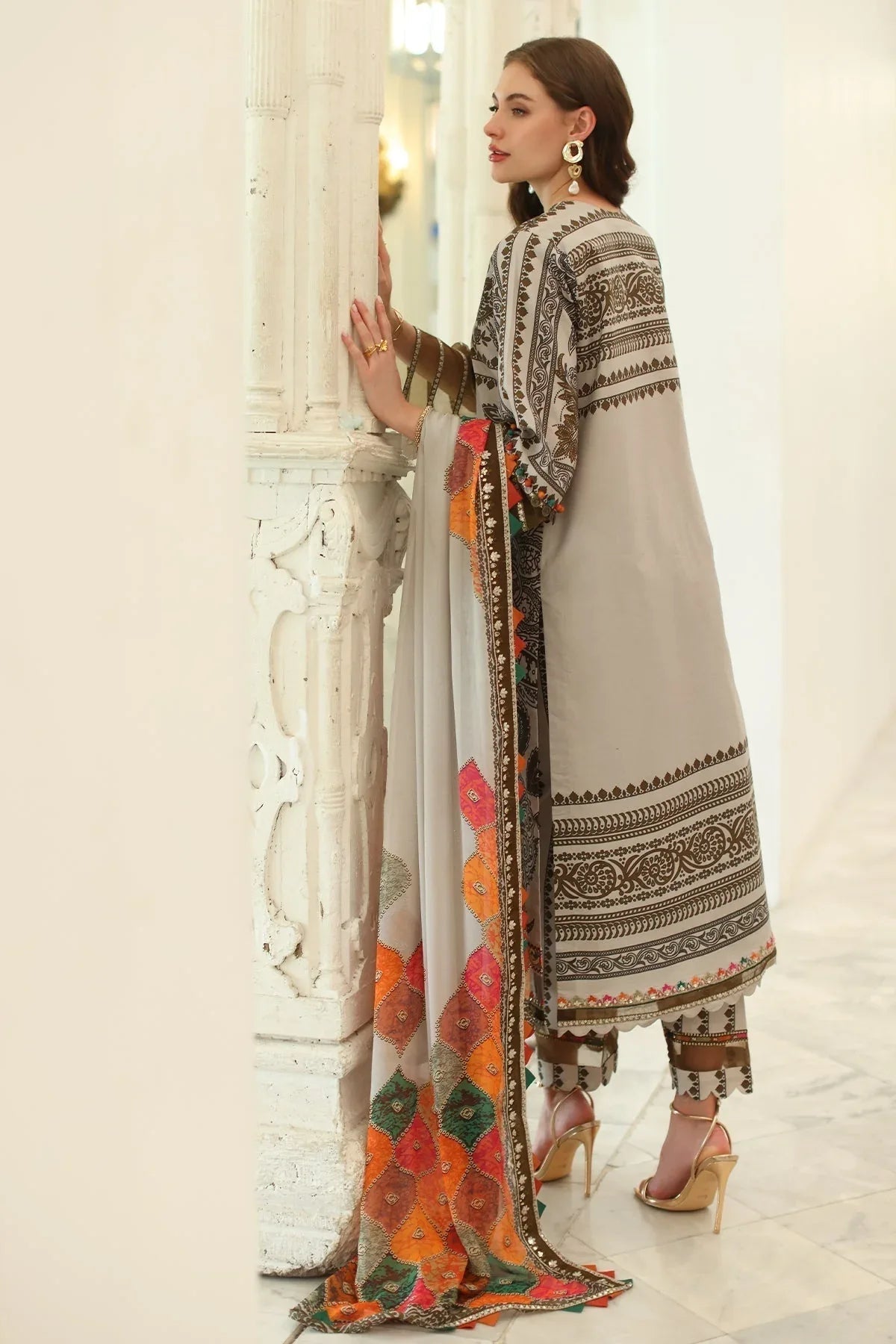 Charizma | Aniq Lawn Collection | AN5-08 - Aqsa Fabrics
