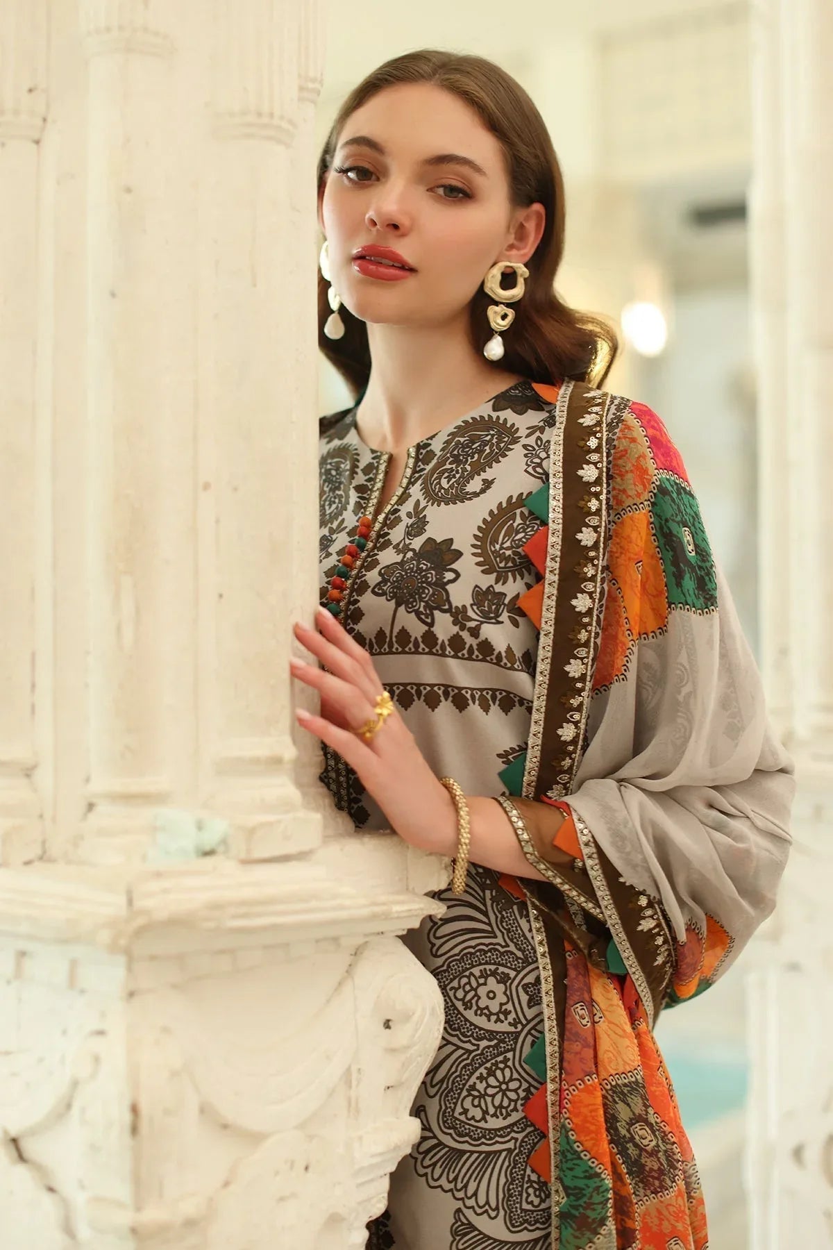 Charizma | Aniq Lawn Collection | AN5-08 - Aqsa Fabrics