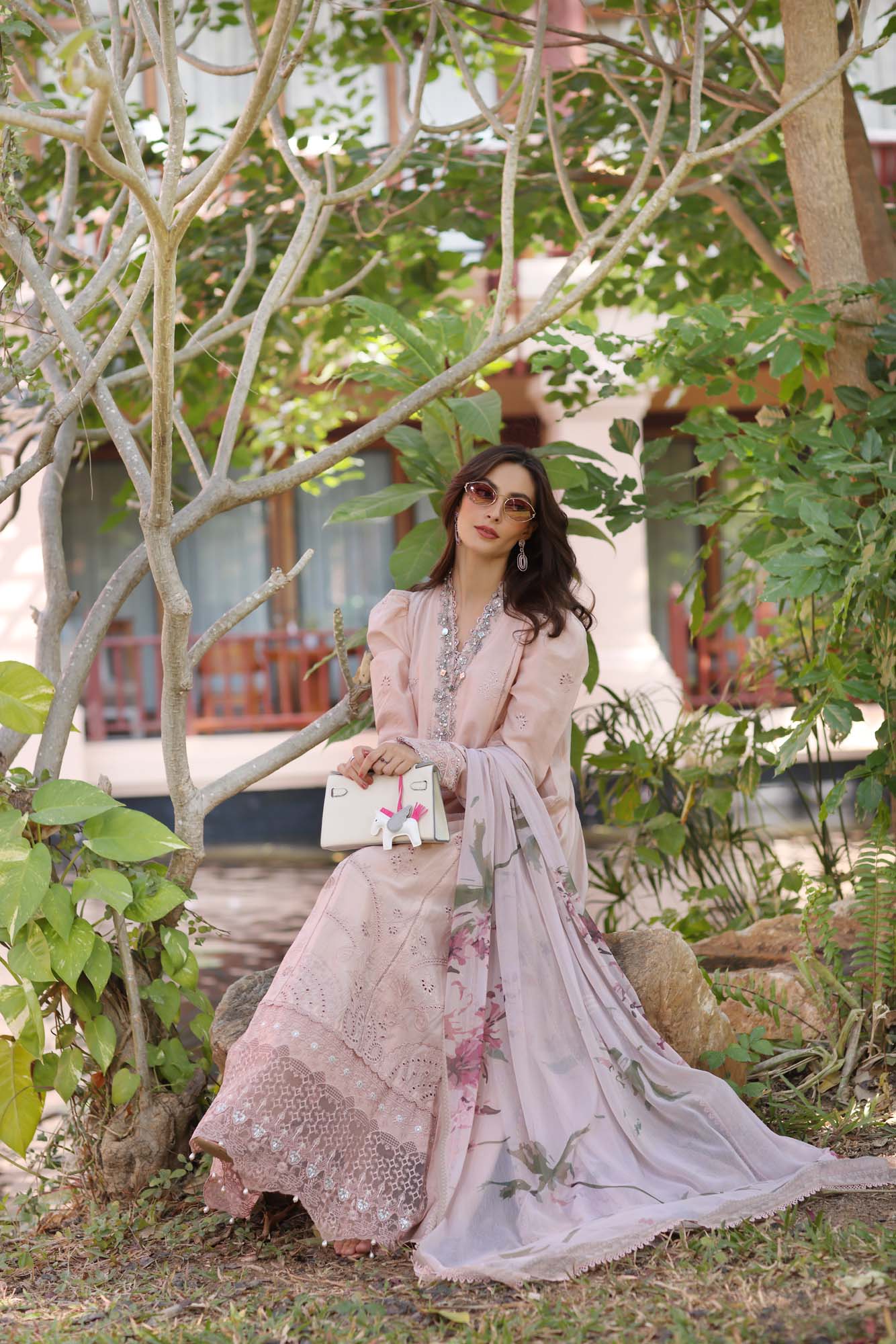 Noor by Saadia Asad | Eid Luxury Laserkari 25 | D6-B - Aqsa Fabrics