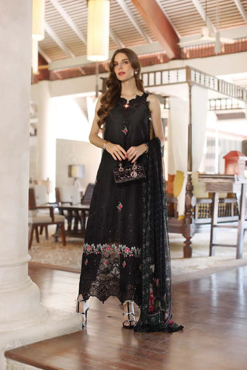 Noor by Saadia Asad | Eid Luxury Laserkari 25 | D4-A - Aqsa Fabrics