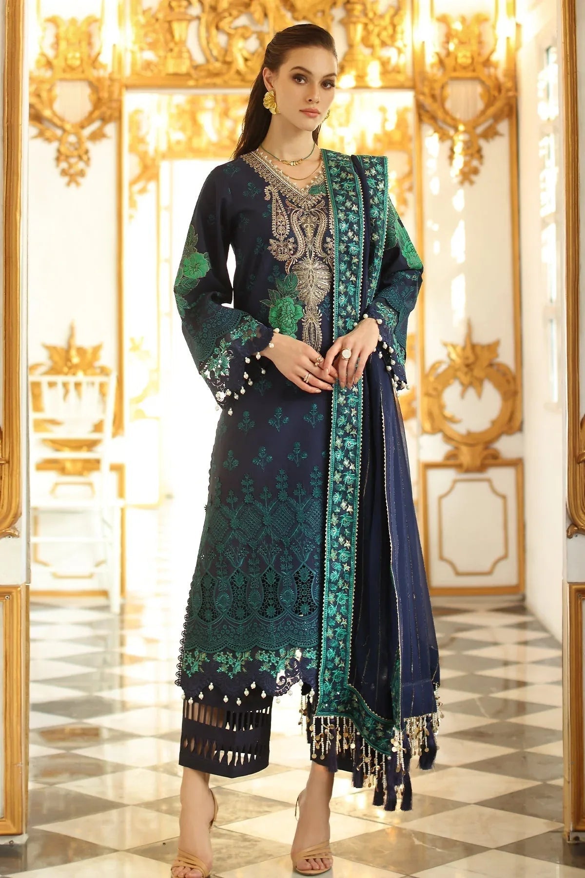 Charizma | Tabeer Eid Edition 25 | CT5-08 - Aqsa Fabrics