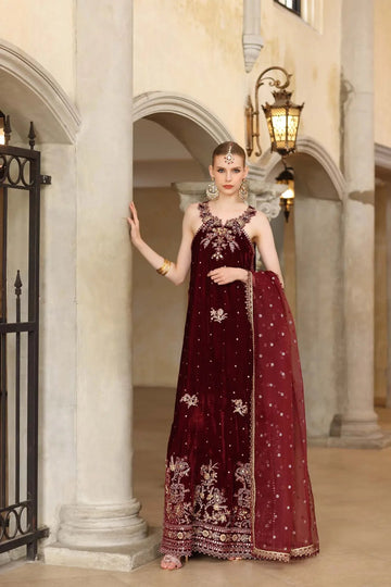Noor by Saadia Asad | Handcrafted Velvet 25 | Naqsh - Aqsa Fabrics