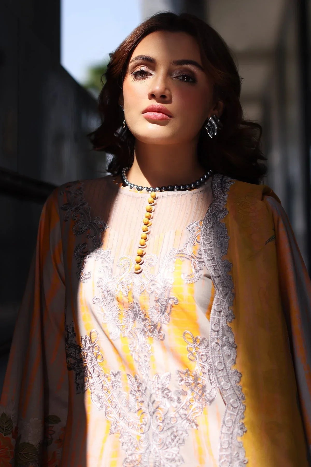 Charizma | Combination Lawn |  CC5-25 - Aqsa Fabrics