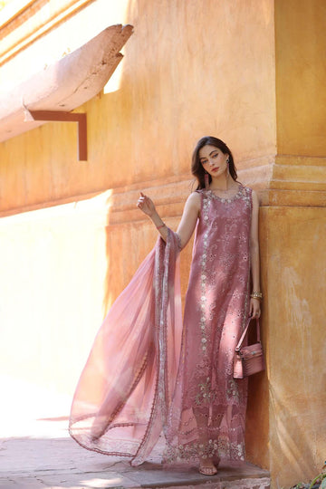 Noor by Saadia Asad | Eid Luxury Laserkari 25 | D10-B - Aqsa Fabrics