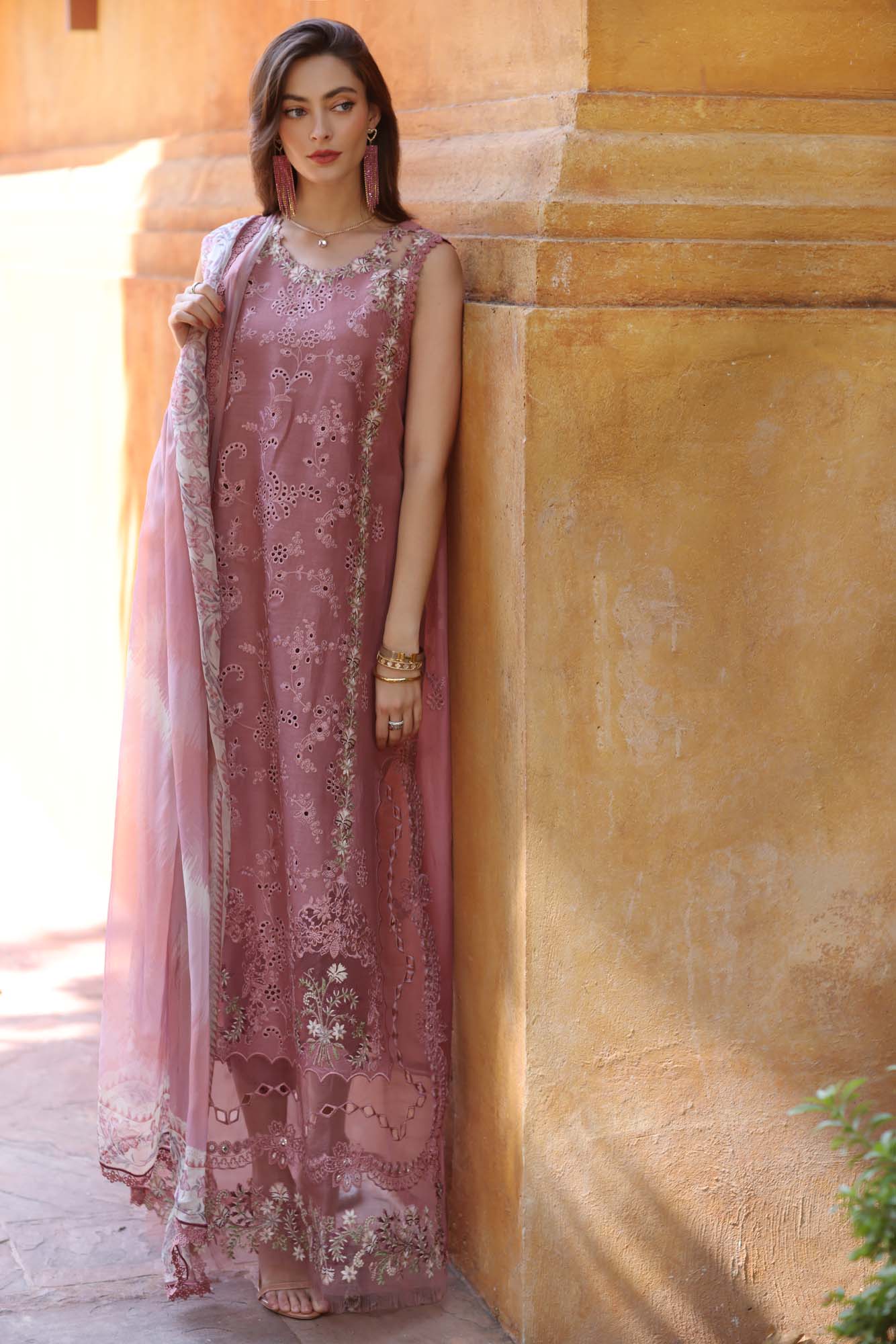 Noor by Saadia Asad | Eid Luxury Laserkari 25 | D10-B - Aqsa Fabrics