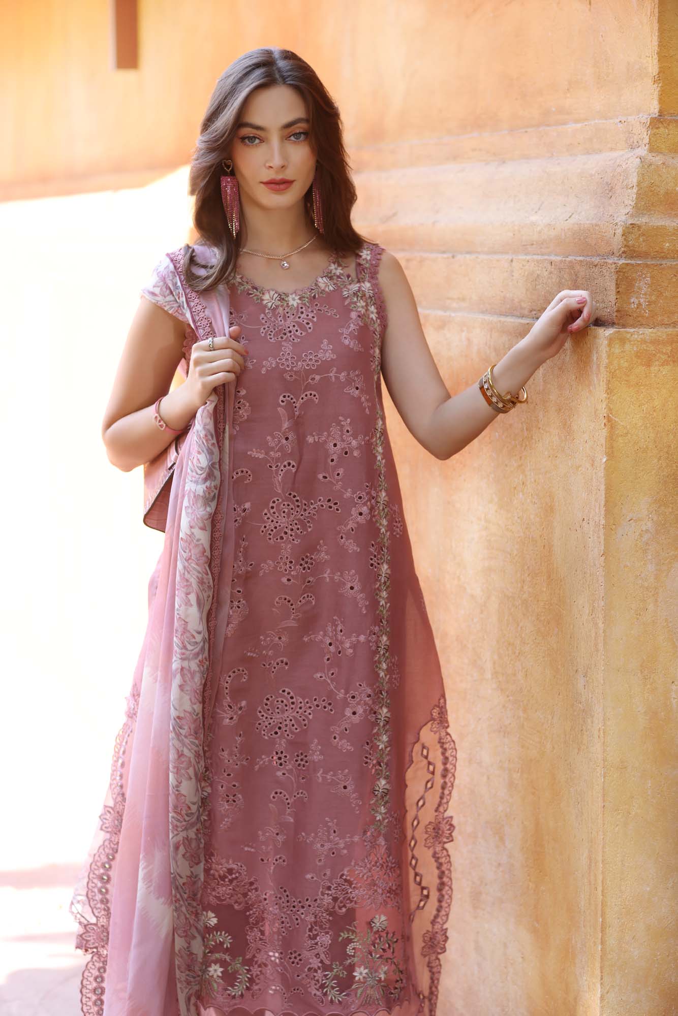 Noor by Saadia Asad | Eid Luxury Laserkari 25 | D10-B - Aqsa Fabrics