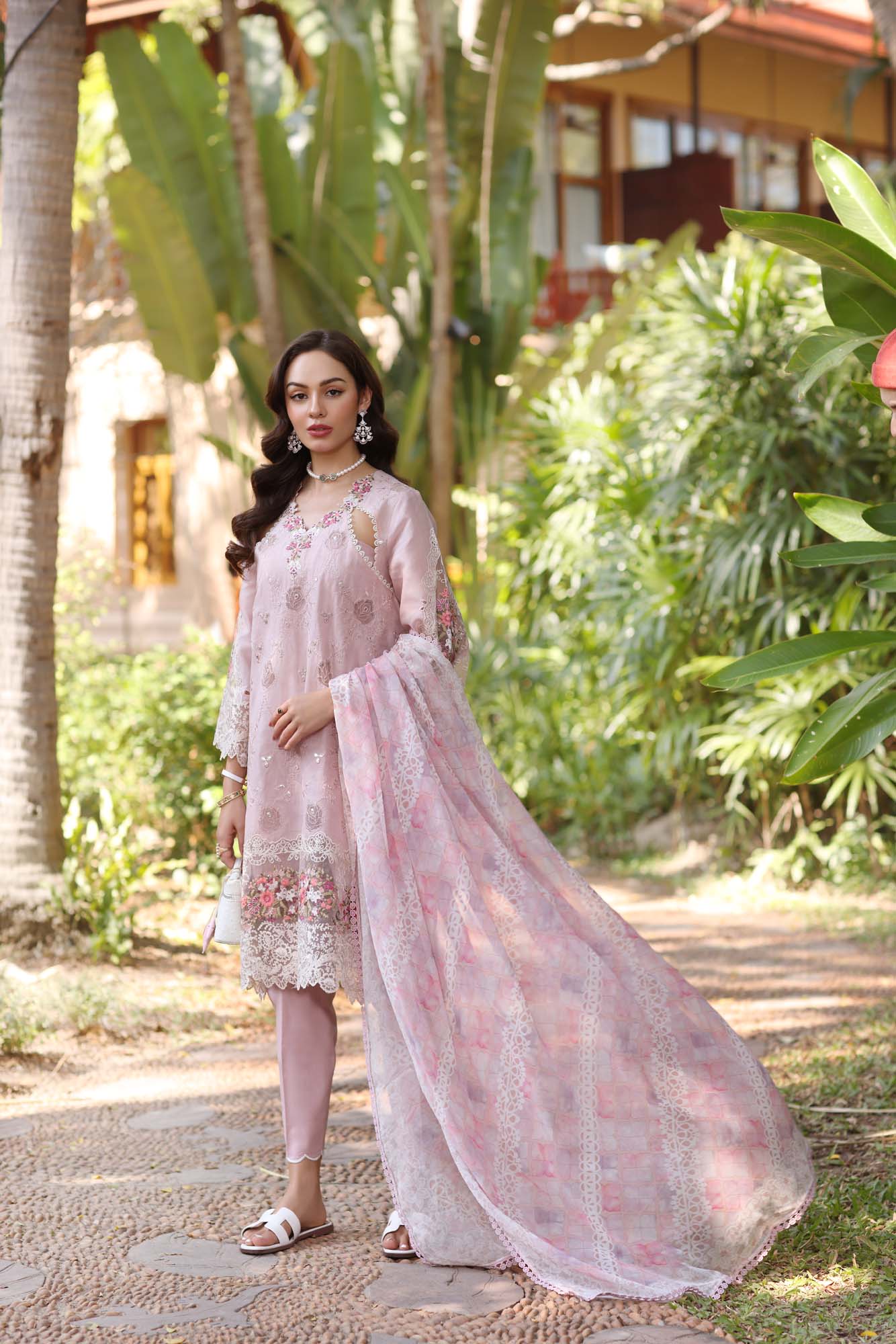 Noor by Saadia Asad | Eid Luxury Laserkari 25 | D8-A - Aqsa Fabrics
