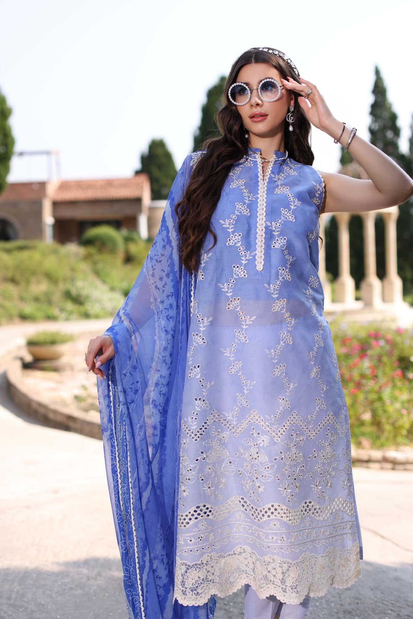 Noor by Saadia Asad | Eid Luxe Printkari 24 | D8 - Aqsa Fabrics