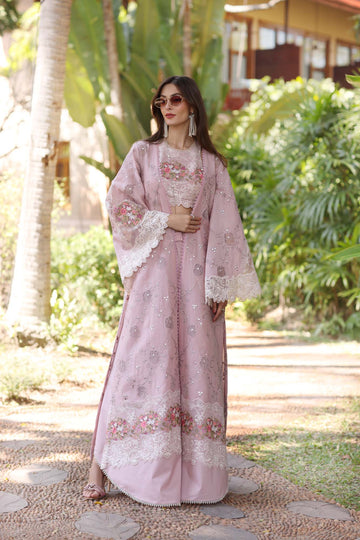Noor by Saadia Asad | Eid Luxury Laserkari 25 | D8-A - Aqsa Fabrics