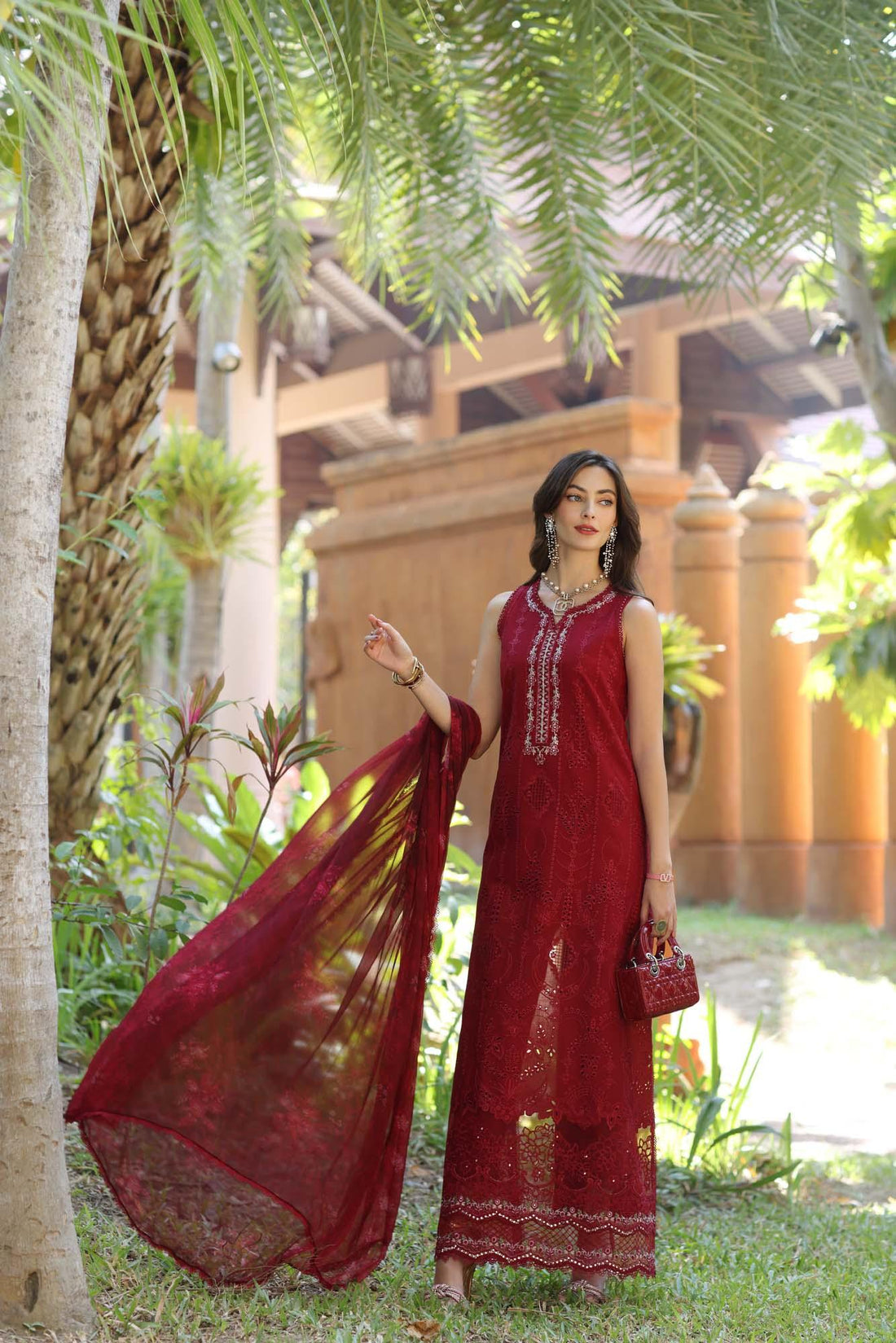 Noor by Saadia Asad | Eid Luxury Laserkari 25 | D7-A - Aqsa Fabrics