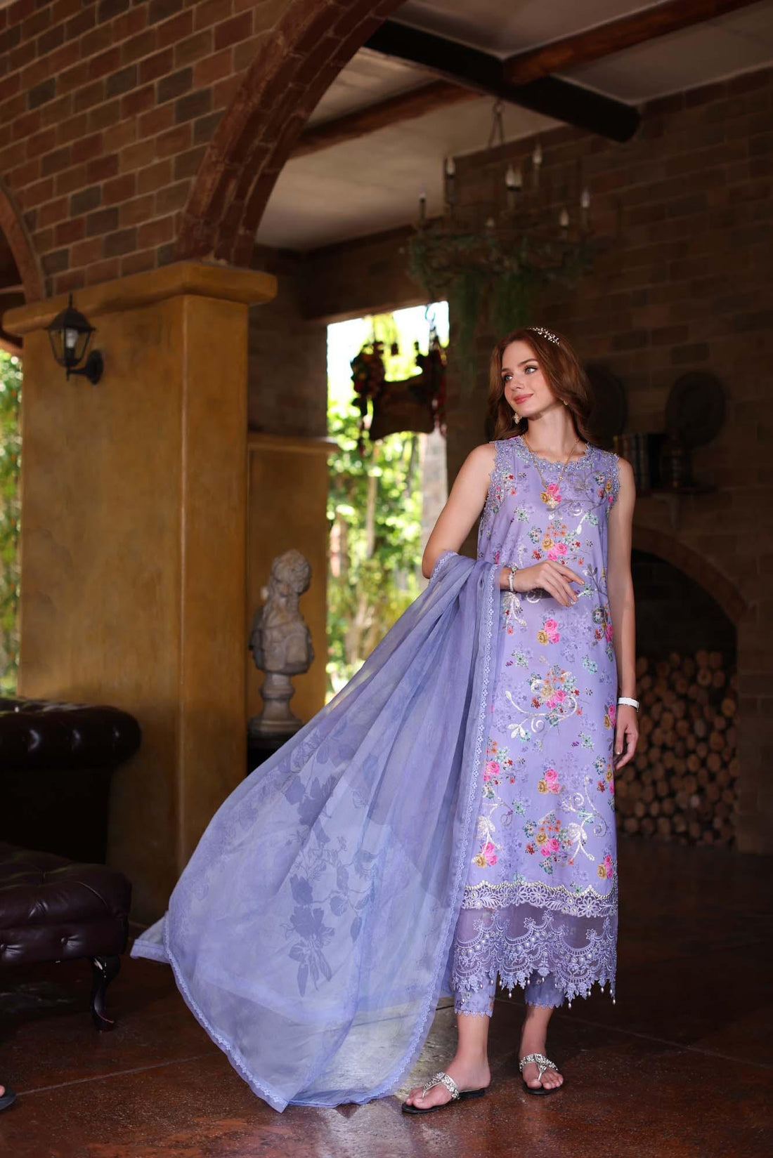 Noor by Saadia Asad | Eid Luxe Printkari 24 | D10 - Aqsa Fabrics