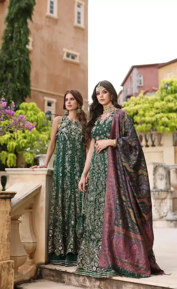 Noor by Saadia Asad | Kaani Wedding Formals 23 | D1 - Aqsa Fabrics