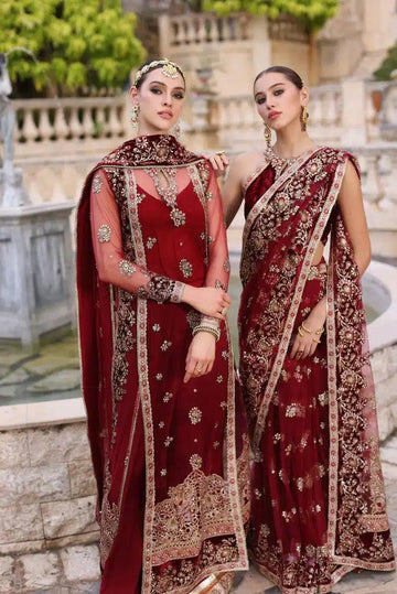 Noor by Saadia Asad | Kaani Wedding Formals 23 | D5 - Aqsa Fabrics