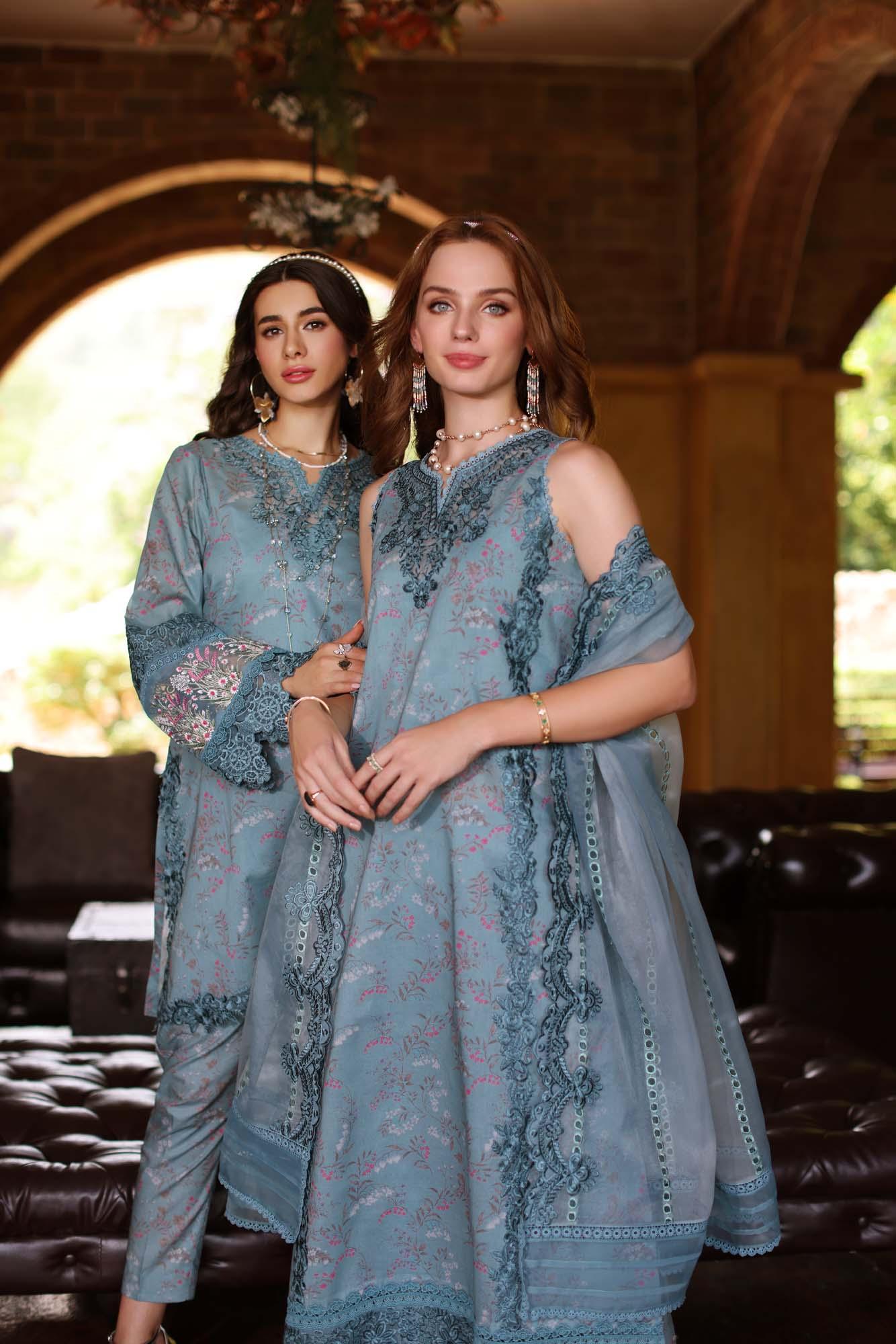 Noor by Saadia Asad | Eid Luxe Printkari 24 | D2 - Aqsa Fabrics