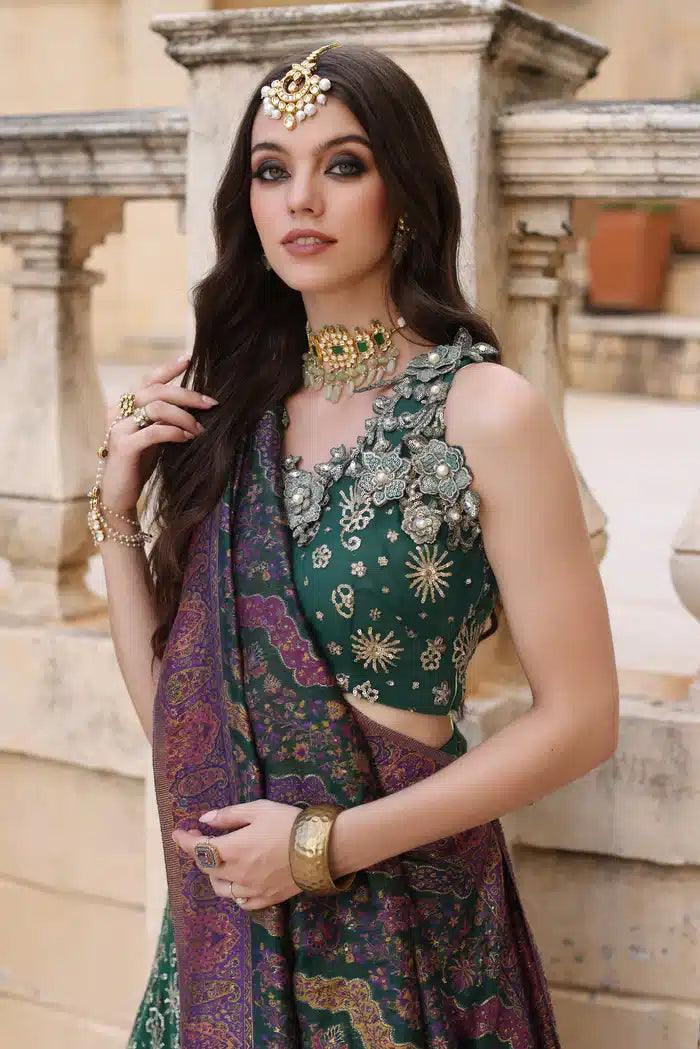 Noor by Saadia Asad | Kaani Wedding Formals 23 | D1 - Aqsa Fabrics